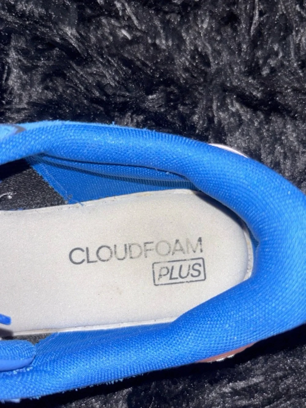 adidas Blue Suede Sneakers with Pink Stripes